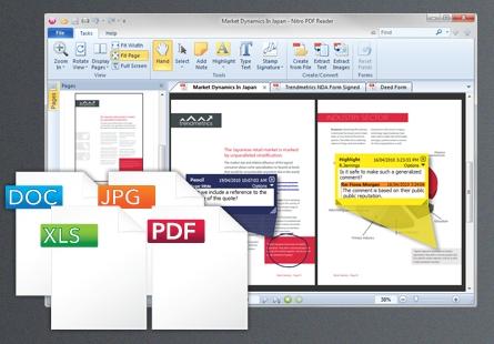 creare modificare file pdf gratis reader 1 Crea e modifica file PDF gratis con Nitro PDF Reader. Video.