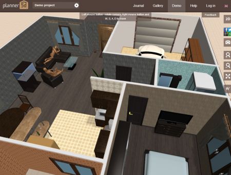Planner 5d disegnare e arredare appartamenti e case for Disegnare piantina appartamento