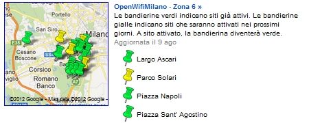 500+ HotSpot WiFi gratuiti a Milano con OpenWifiMilano