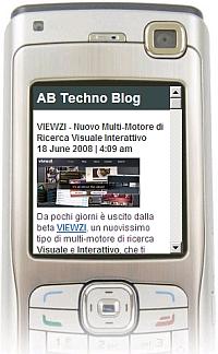 Leggi AB Techno Blog anche dal Cellulare, PDA o iPhone