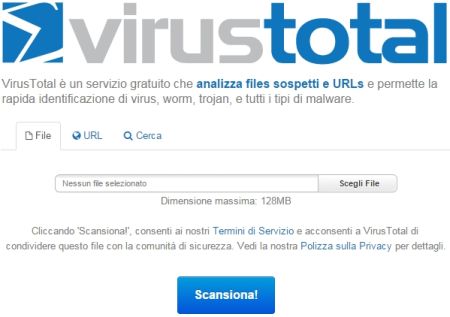 Analizza i files sospetti e identifica Virus, Worms e Trojans