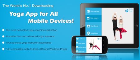 Android App: Daily Yoga con 50+ Video Lezioni e 400+ Asana