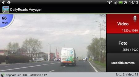 Android App: Dash Cam - Telecamera di Sicurezza per Auto