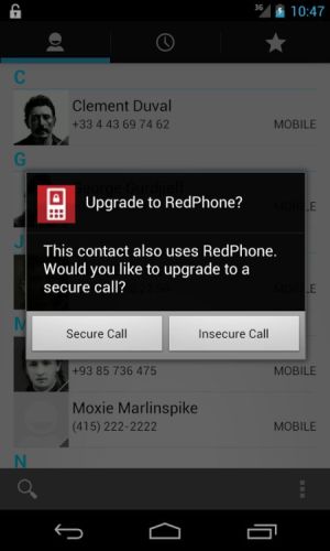 Android App: Telefonate Sicure e Criptate gratis con RedPhone