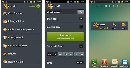 Android App: AVAST Antivirus, Antifurto, controllo Privacy