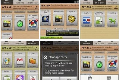 Android App: Liberare Memoria spostando le APP su SD