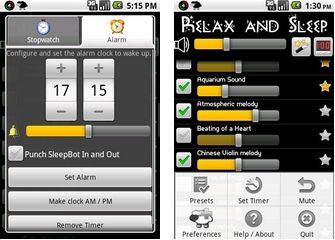 Android App: Musica ambiente per Rilassarsi e Dormire