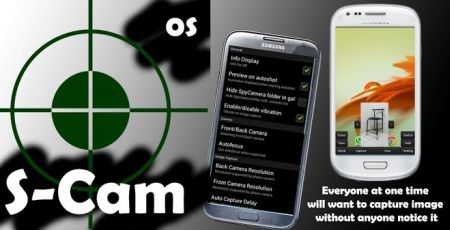 Android App: Spy Camera OS scatta Foto Segretamente