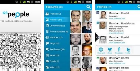 Android App: Trovare Informazioni e Dati sulle Persone