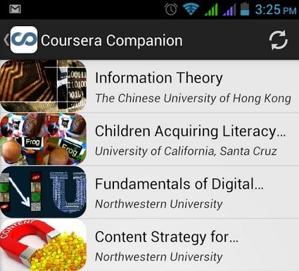 Android App: Video Corsi Coursera x SmartPhone / Tablet