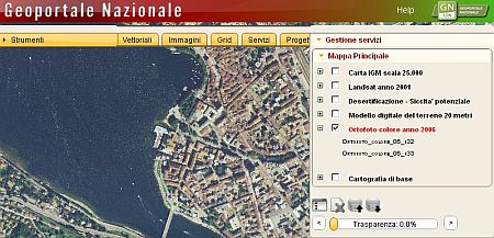 Tutte le Carte Italiane nel GeoPortale Cartografico Nazionale