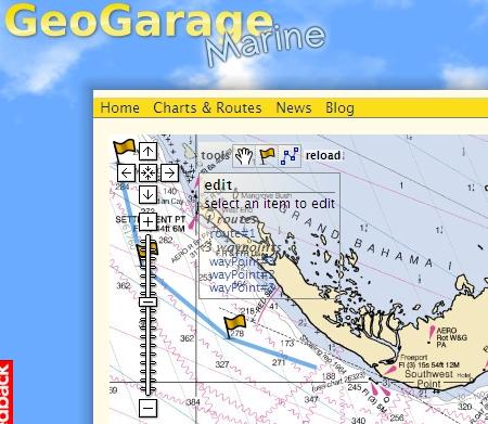 Carte Nautiche + Google Maps = GeoGarage Marine