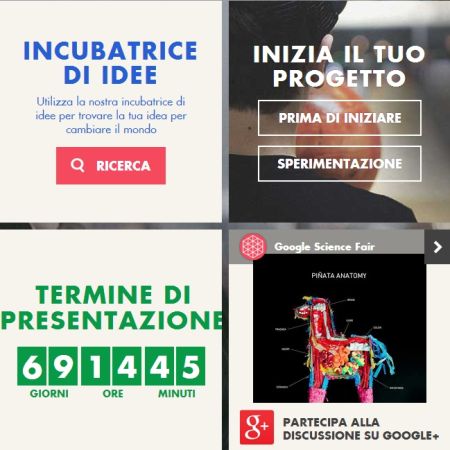 Concorso Scientifico Google 2014 per Studenti 13-18 anni