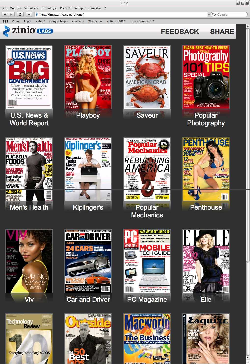 Leggi Gratis Sul Computer Famosi Magazines Americani