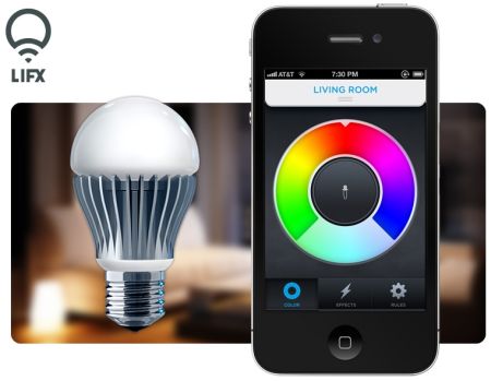 LIFX: Lampadine LED multi-colore WiFi a controllo remoto