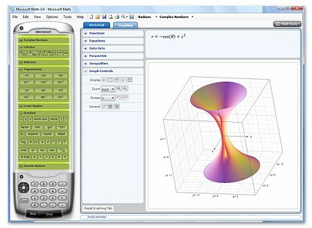 Matematica: Calcolatrice Grafica 2D / 3D full-optional gratis