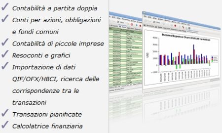 Programma Contabilità e Finanza potente e flessibile gratis