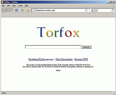 Torfox - Browser portatile e sicuro per navigare anonimi