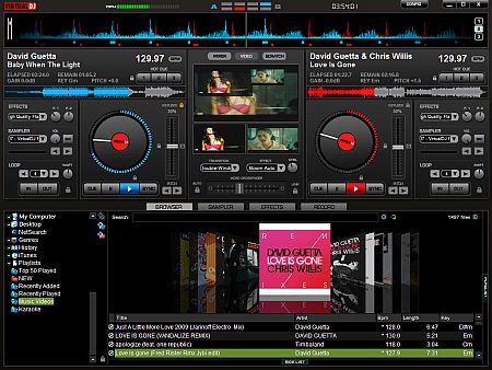 Virtual DJ per Mixaggio file Audio e Video Professionale
