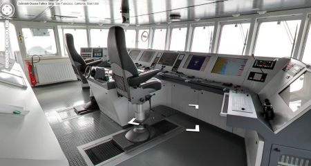 Visita una Nave Oceanografica in 3D - Google Street View