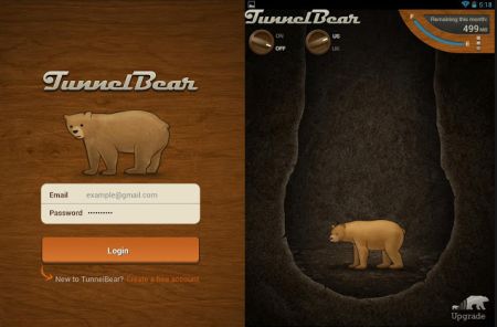 VPN USA + UK gratis x PC, Mac e Android con TunnelBear